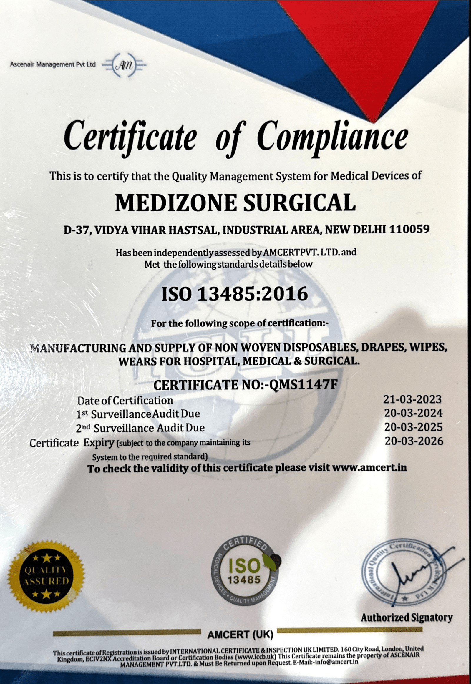 Medizone surgical